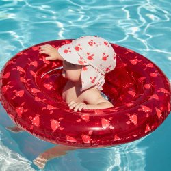 Swim Essentials - Badehat 0-1 år solbeskytter - Oh Crab