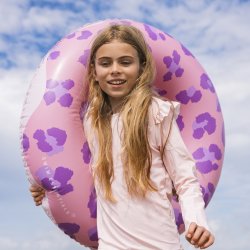 Swim Essentials - Langærmet UV T-shirt str. 86-92- Blackberry