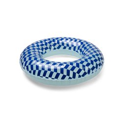 Swim Essentials - Badering 90 cm - Checkmate Blue