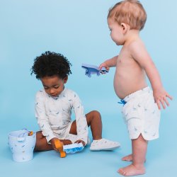 Swim Essentials - Sandsæt 5 dele silikone - Dino