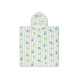 Swim Essentials - Poncho 55 cm muslin - Bluey