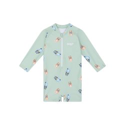 Swim Essentials - Langærmet badedragt dreng str. 74-80 - Bluey