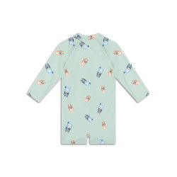 Swim Essentials - Langærmet badedragt dreng str. 86-92 - Bluey