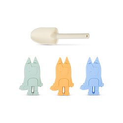 Swim Essentials - Sandsæt 4 dele silikone - Bluey