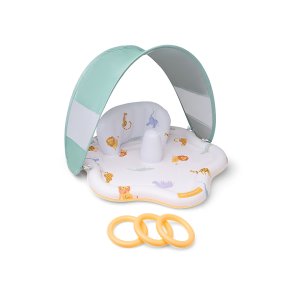 Swim Essentials - Baby plaskestol med skygge - Wild Life