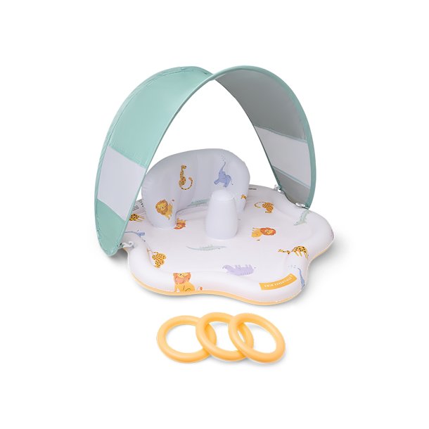 Swim Essentials - Baby plaskestol med skygge - Wild Life