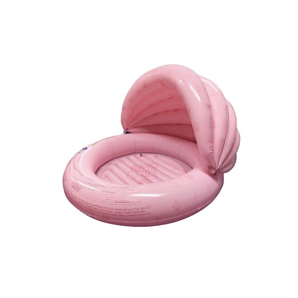 Swim Essentials - Badebassin med skygge 100 cm - Sea Pearl Canopy