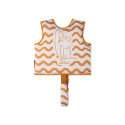 Swim Essentials - Svømmevest 15-18 kg - Orange Surfer