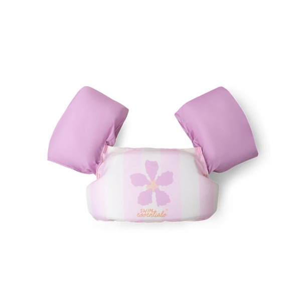 Swim Essentials - Flydevest med armpuder 15-30 kg - Pink Flower Market