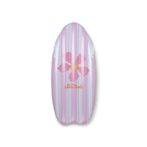 Swim Essentials - Bademadras 120 cm med håndtag - Pink Flower Market  Surfboard