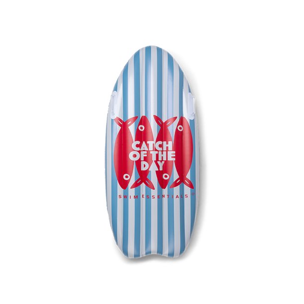 Swim Essentials - Bademadras 120 cm med håndtag - Catch of the Day Surfboard