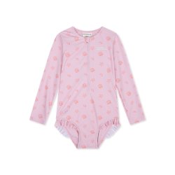 Swim Essentials - Badedragt pige str. 74-80 - Shell Tastic