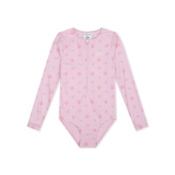 Swim Essentials - Badedragt pige str. 134-140 - Shell Tastic