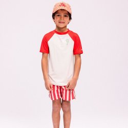 Swim Essentials - Badeshorts str. 110-116 - Lobster Stripe