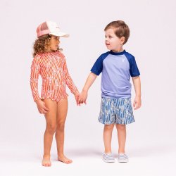 Swim Essentials - Badeshorts str. 110-116 - Lobster Bay Blue