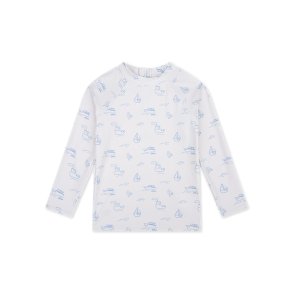 Swim Essentials - Langærmet UV T-shirt str. 110-116 - Seas the Day
