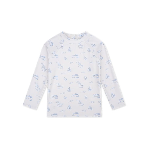 Swim Essentials - Langærmet UV T-shirt str. 122-128 - Seas the Day