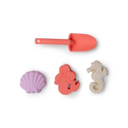 Swim Essentials - Sandsæt 5 dele silikone - Shell Tastic