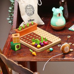 Vilac - Spil - Kodespil med gr&#248;ntsager