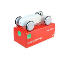 Vilac - Racerbil - Hvid