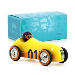 Vilac - Vintage Racerbil - Old Sport - Gul