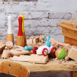 Vilac - Bil med kaninen Raoul