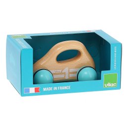 Vilac - Babybil med h&#229;ndtag - Natur