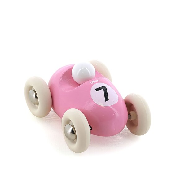 Vilac - Vintage Mini Racerbil nr 7 - Pink