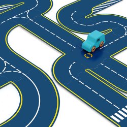 Vilac - Vilacity vendbar racerbane 42 dele