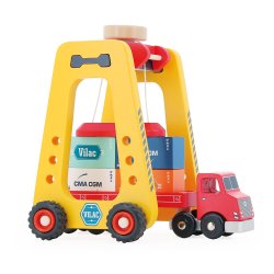 Vilac - Containerkran og lastbil