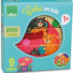 Vilac - Klodspuslespil 9 brk af Melusine