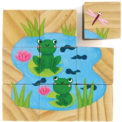 Vilac - Klodspuslespil 9 brk af Melusine