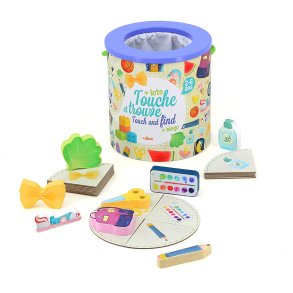 Vilac - Føl & Find spil - Hjemmet