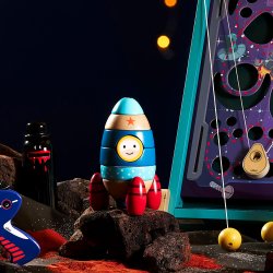 Vilac - Stableleg - Rumraket 9 dele