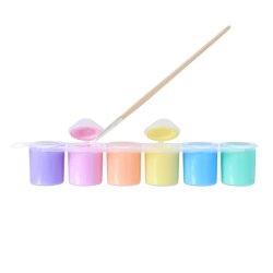 PRIMO - Plakatmaling 6 bøtter 25ml - Pastel