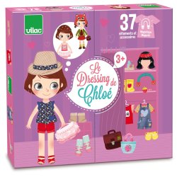 Vilac - P&#229;kl&#230;dningsdukke - Magnetisk