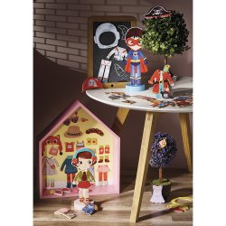 Vilac - P&#229;kl&#230;dningsdukke - Magnetisk