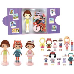 Vilac - P&#229;kl&#230;dningsdukke - Magnetisk