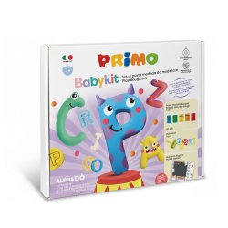 PRIMO - Modellervoks sæt 60g - Alfabet