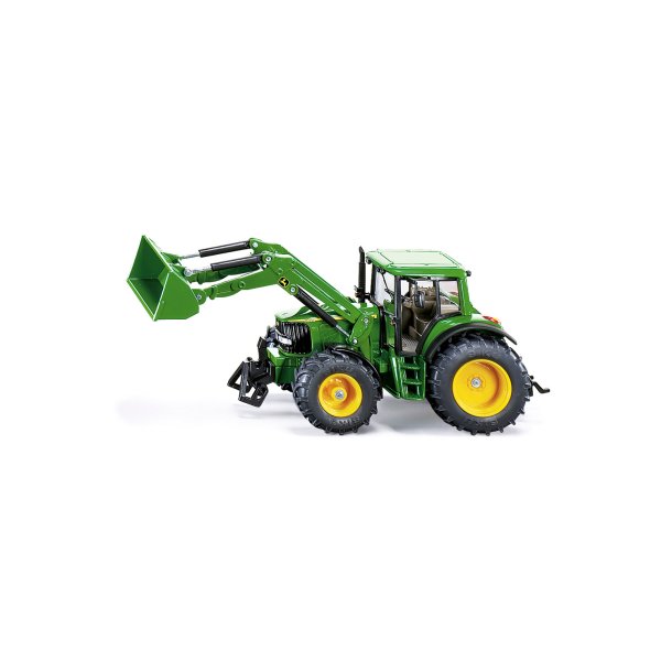 Siku - John Deere traktor med frontl&#230;sser 1:32