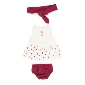 Miniland - Dukketøj - Kjolesæt - 32 cm