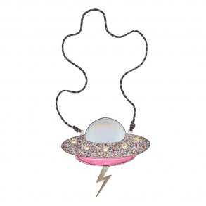 Mimi & Lula - Skuldertaske - Rumskib