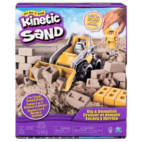 Kinetic Sand - Grave og nedrivningssæt