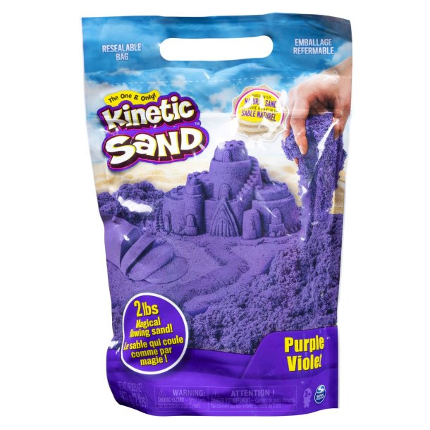 Kinetic Sand - L&#248;st sand - Lilla