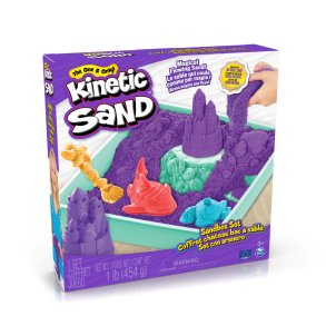 Kinetic Sand - Sandbox sæt - Lilla