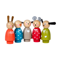 Moulin Roty - Tr&#230;dukker 5 stk.