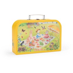 Moulin Roty - Tes&#230;t i kuffert 14 dele - La Grande Famille