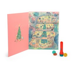 Moulin Roty - Adventskalender 24 l&#229;ger - La Grande Famille