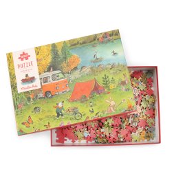 Moulin Roty - Puslespil 500 brk - La Grande Famille