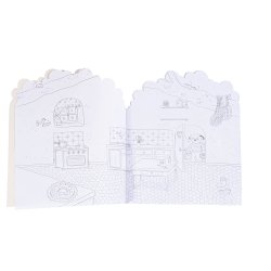 Moulin Roty - Malebog med 160 klisterm&#230;rker